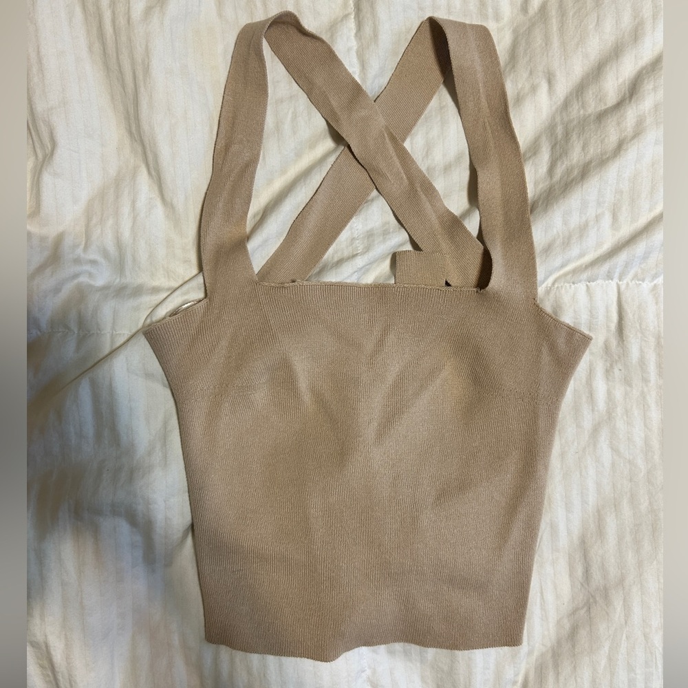 Beige Le Lis top size L